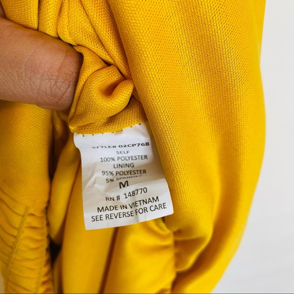 Yellow floral ruffle sleeve jumpsuit - Picture 9 of 9